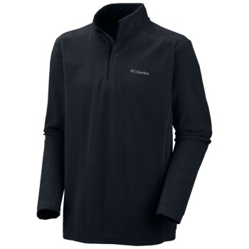 Columbia Klamath Range II Half Zip Fleece Big, Pullover Negros Para Hombre | 653912-HPI